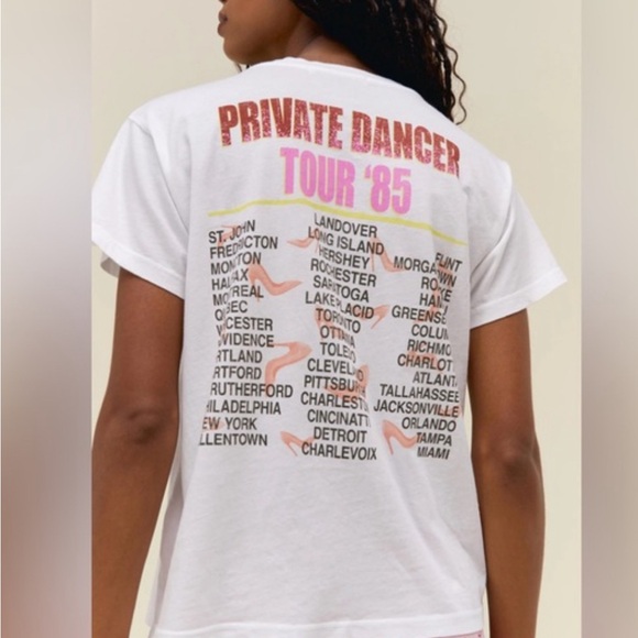 DAYDREAMER TINA TURNER PRIVATE DANCER SOLO TEE SIZE MED - Picture 2 of 2